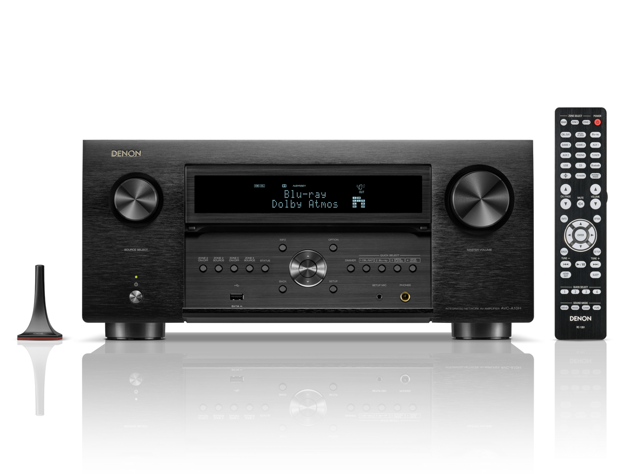 Denon AVC-A10H(BLK) 13.4 Channel 8K AV Receiver Black AVRs & Processors Denon