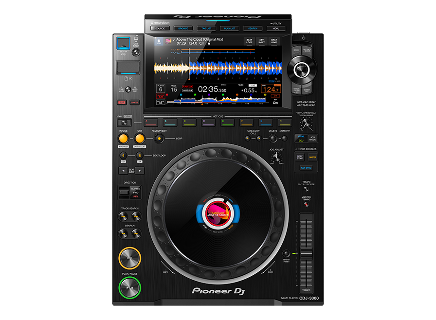 Pioneer DJ CDJ-3000 Pro MPU-Driven DJ Multi Player with 9 Touch Screen