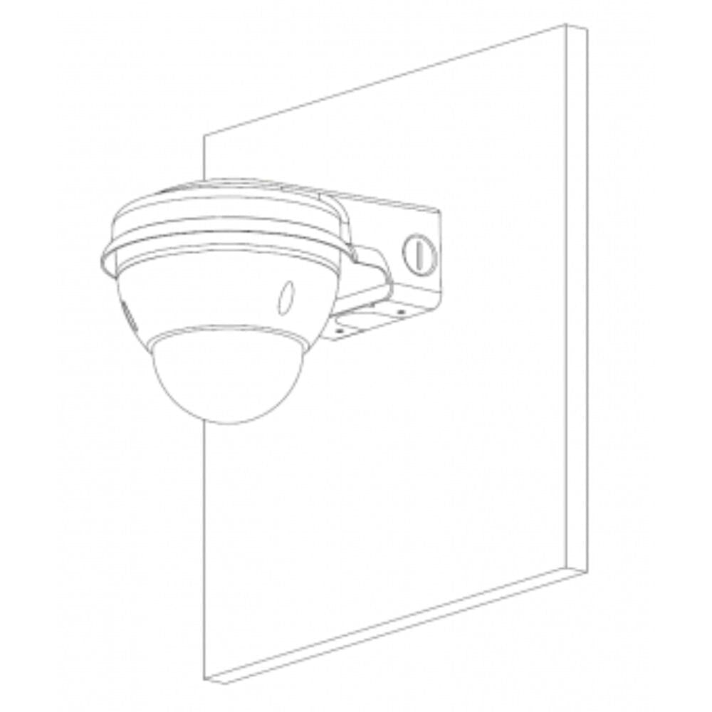 Dahua Pro Series Dome Camera Wall Mount, White 2
