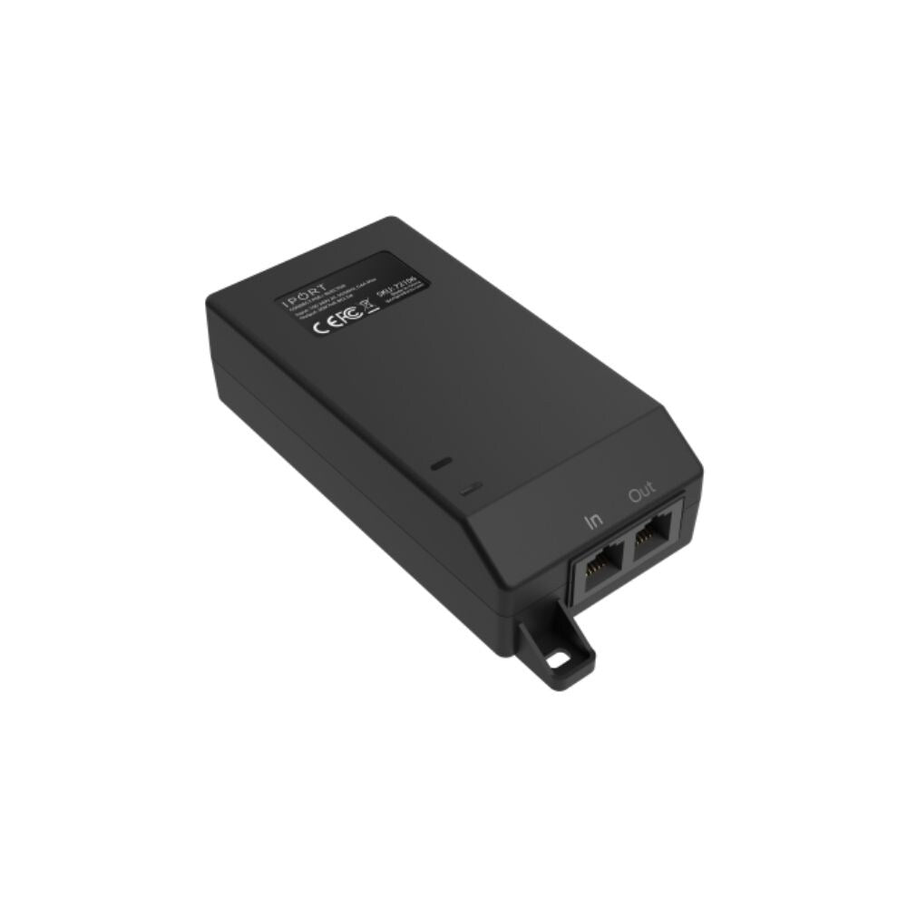 iPort Connect Pro PoE+ Injector, Black