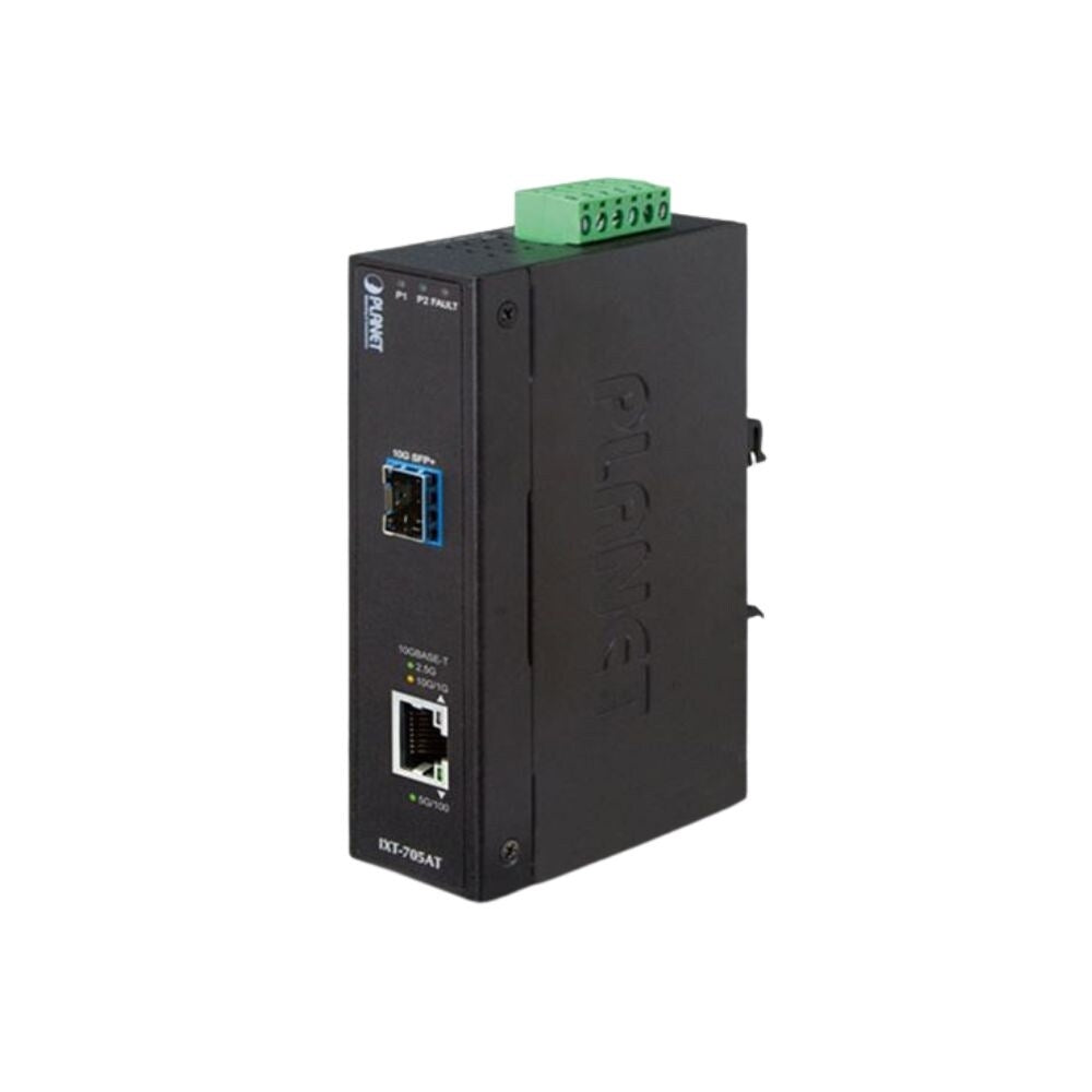 Planet Technology10G, 5G, 2.5G, 1G and 100BASE-T Copper to 10GBASE-X SFP+ Media Converter