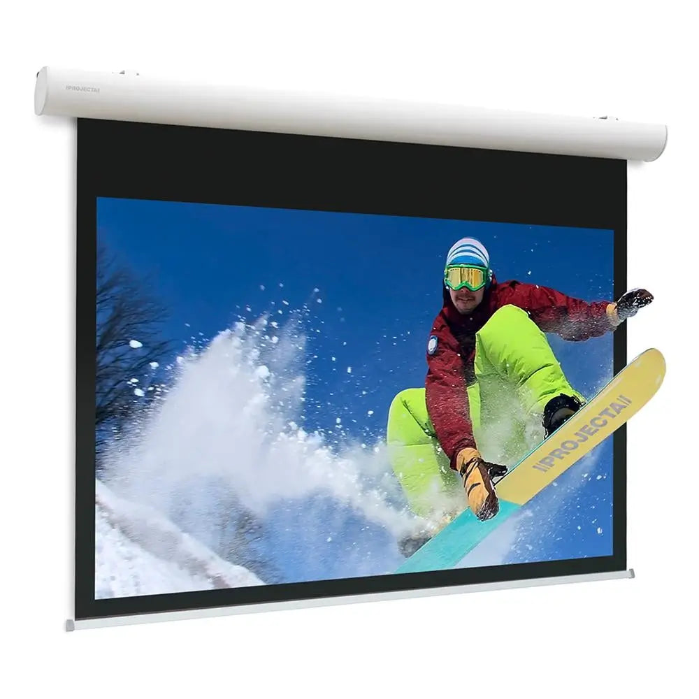 شاشة تثبيت سطحية غير مشدودة من Projecta / Da-Lite Concept Elpro Electrol، بيضاء
