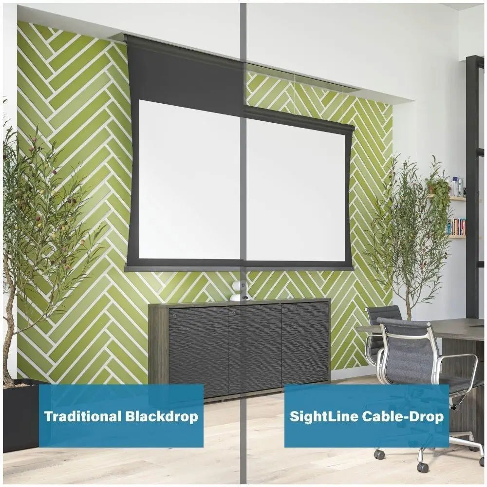 Projecta / Da-Lite SightLine Tensioned Ceiling Recessed Screen