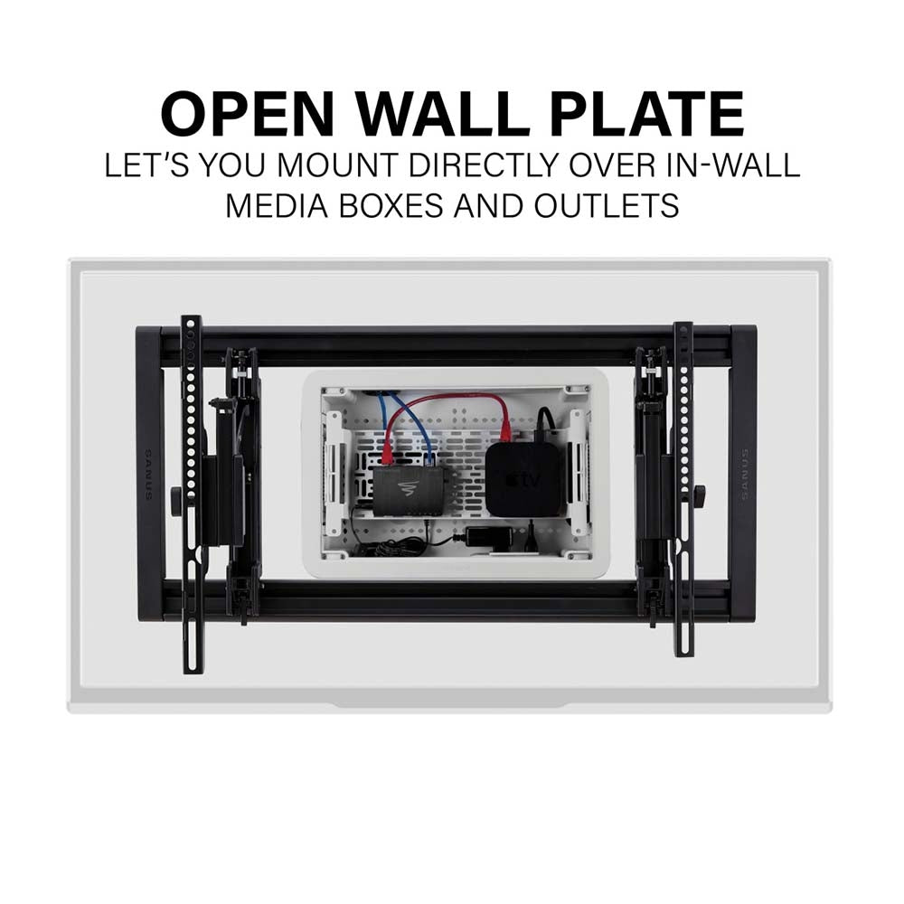 Sanus Advanced Tilt 4D Premium Wall Mount for 42" to 90" TVs, Black 5