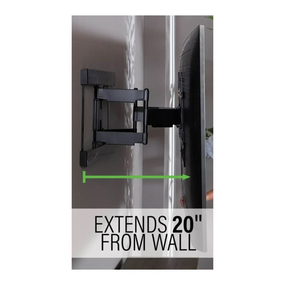 Sanus Premium VLFS820 SuperSlim Full Motion TV Mount for 40" to 90" TV Screens, Black 4