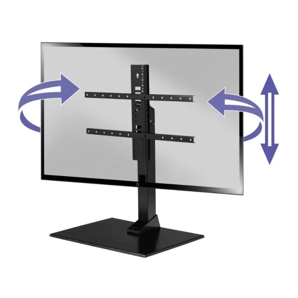 Sanus VSTV2-B2 Swivel TV Stand For 40" to 86" TVs, Black: EACH 2