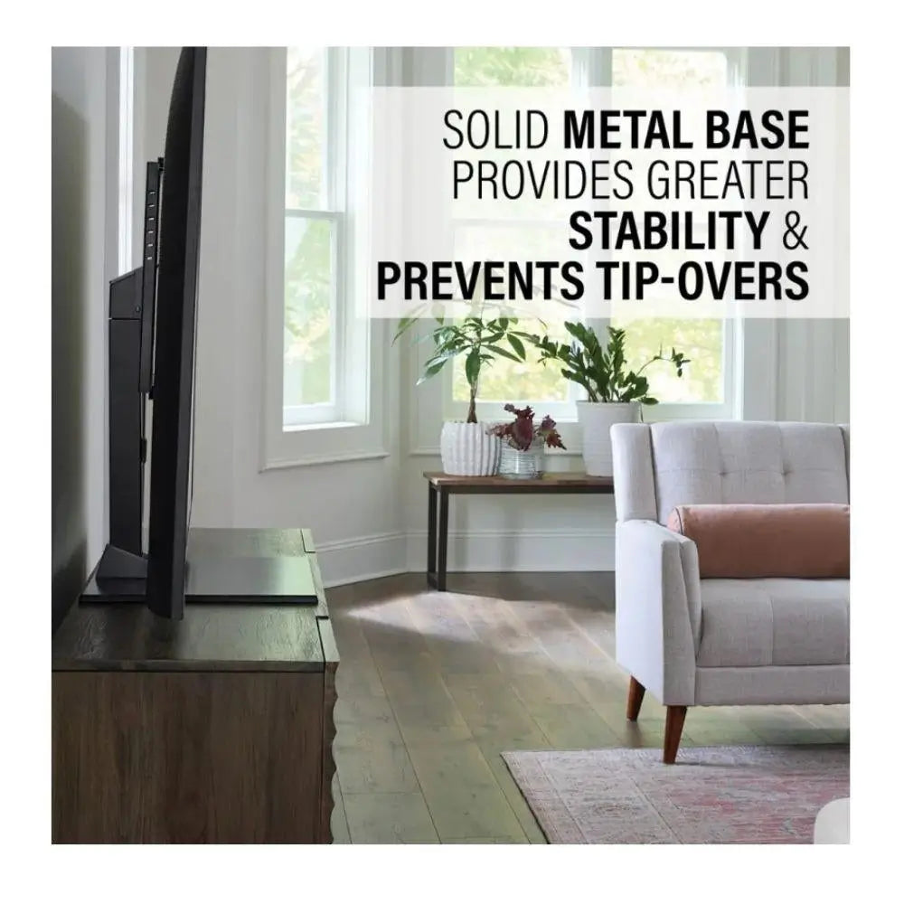 Sanus VSTV2-B2 Swivel TV Stand For 40" to 86" TVs, Black: EACH