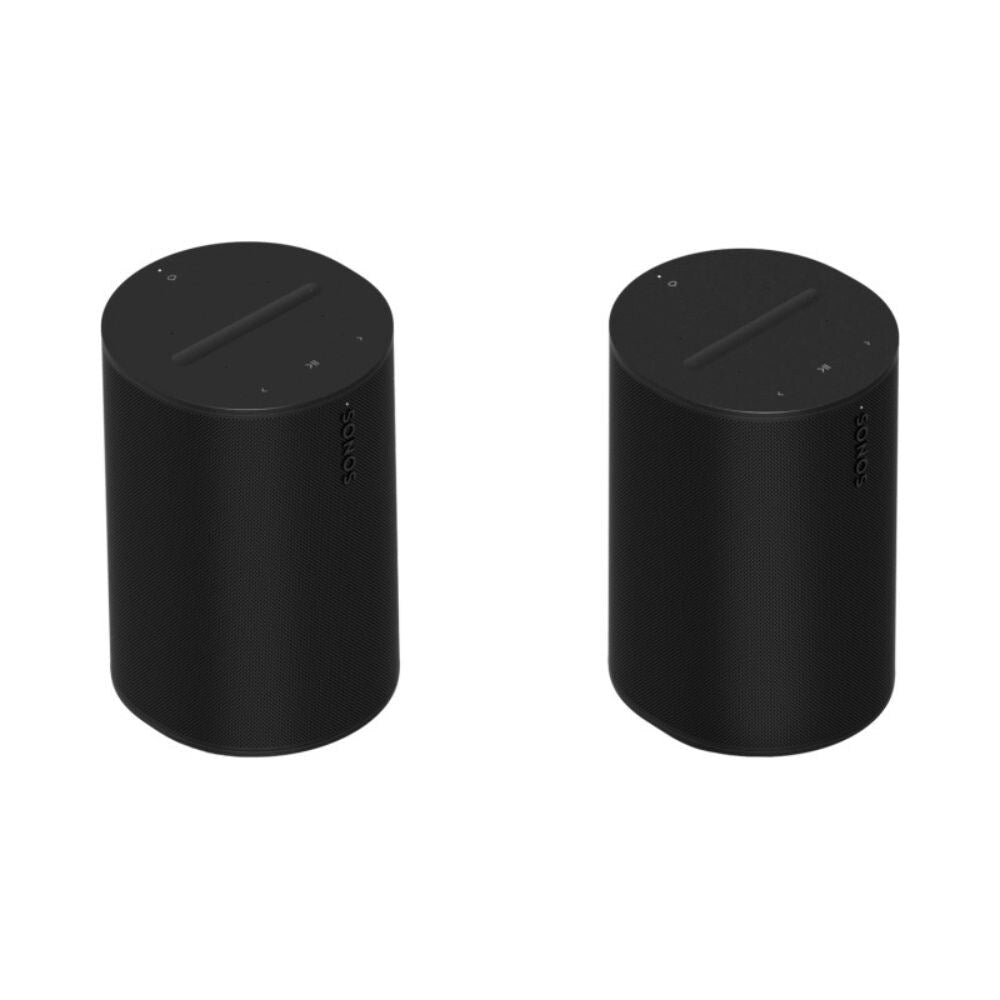 Sonos Immersive Set With Beam Smart Soundbar, Sub Mini Wireless Subwoofer and Two Era100 Voice Control Speakers, Black or White: SET 3