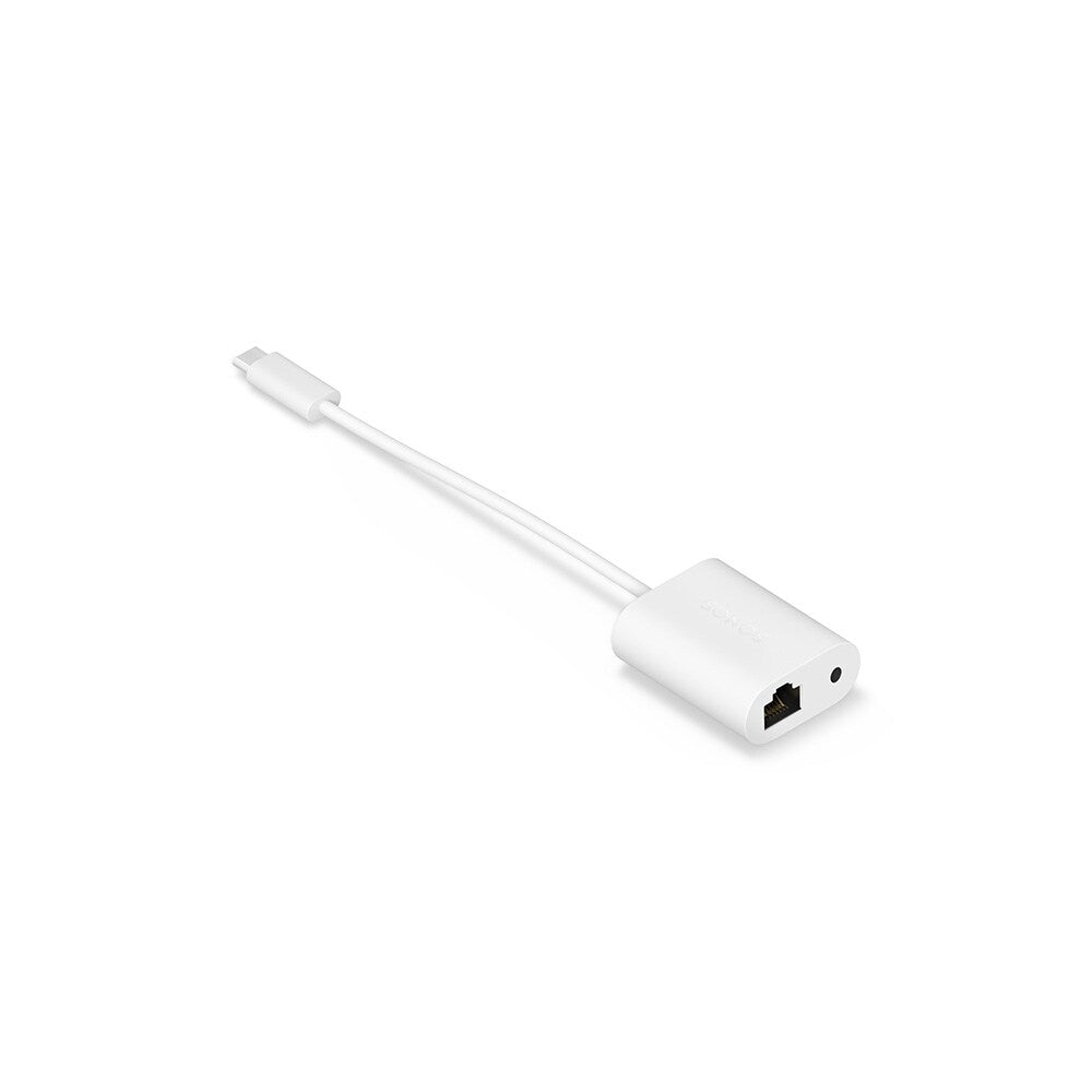 Sonos Network and Audio Split Cable Adaptor For ERA 100, ERA 300 Or MOVE 2, Black or White 2