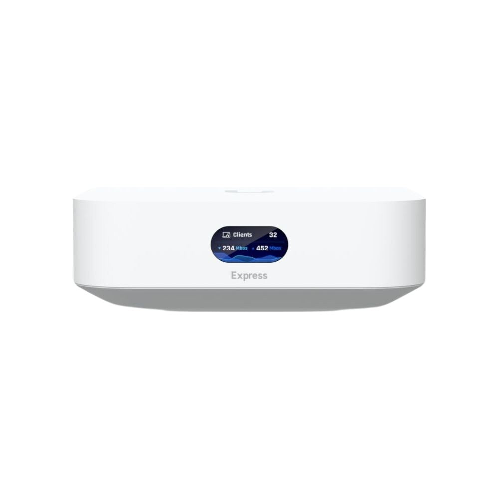 Ubiquiti UniFi Cloud Gateway and Wi-Fi 6 Router, Powers an Entire Network or Meshes as an Access Point, Connects up to 4 Unifi Devices