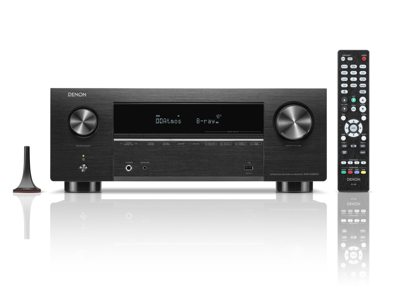 Denon AVCX3800H 9.4ch 8K AV Receiver Black AVRs & Processors Denon