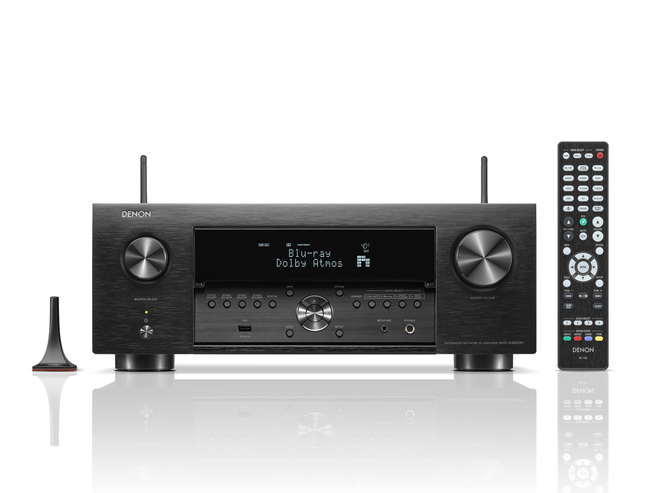 Denon AVCX4800H 9.4ch 8K AV Receiver Black AVRs & Processors Denon