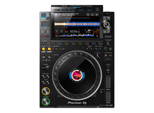 Pioneer DJ CDJ-3000 Pro MPU-Driven DJ Multi Player with 9 Touch Screen