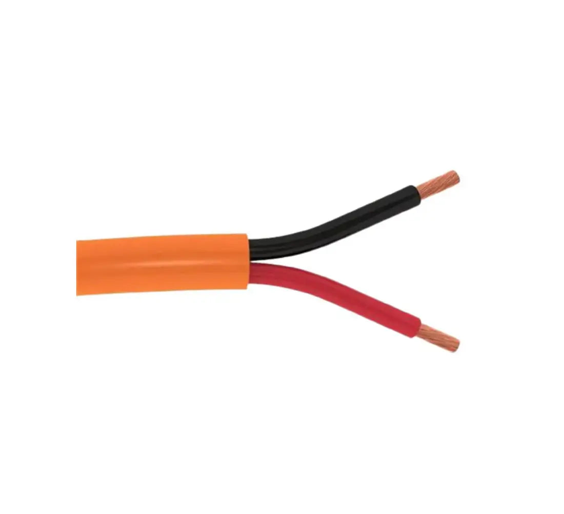 SCP 14/2 Speaker Cable OFC LSZH, DCA Rated, Orange Jacket. Available As A Length Of 152m