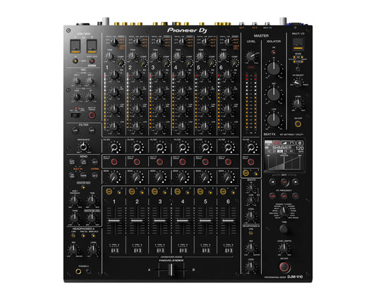 Pioneer DJ DJM-V10 6 Channel Pro DJ Mixer 96-Bit / 4-Band EQ