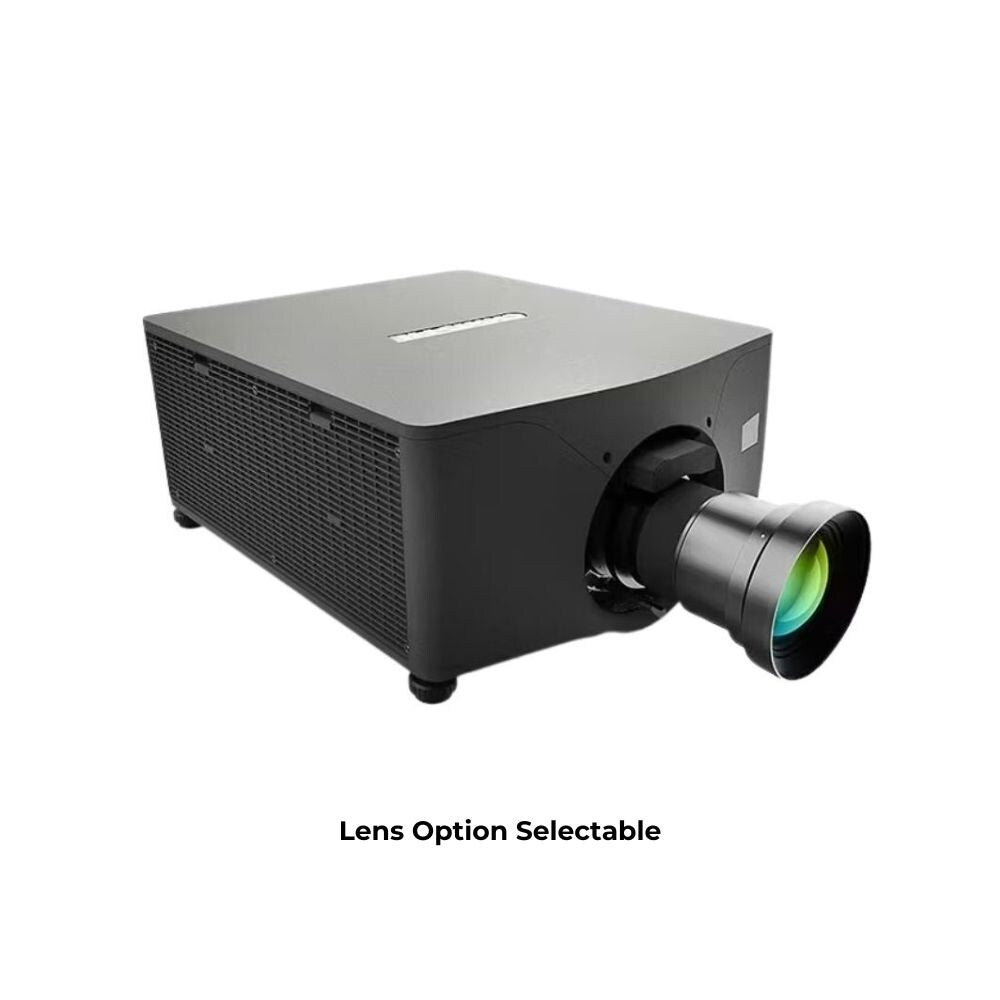 Christie 4K+15-RGB 4K UHD 3DLP RGB Pure Laser Projector with Lens, Black 
