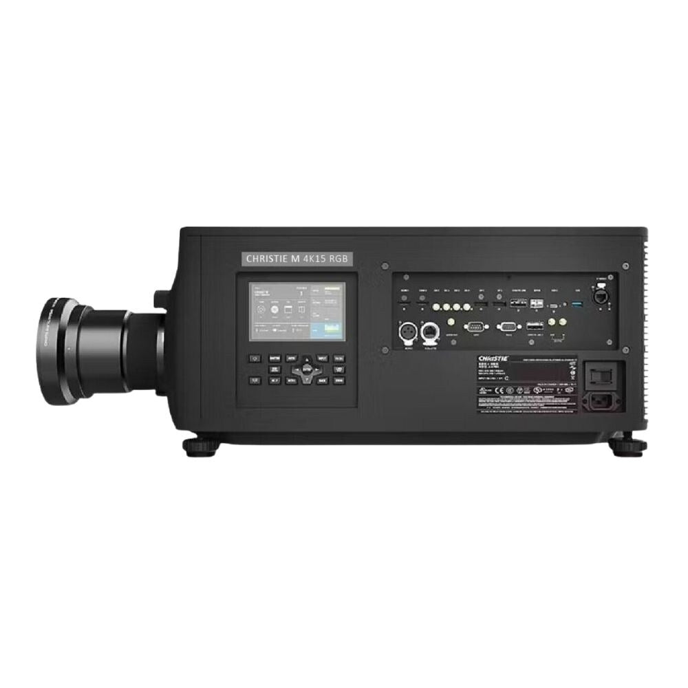 Christie 4K15-RGB 4K UHD 3DLP RGB Pure Laser Projector With Lens, Black  2