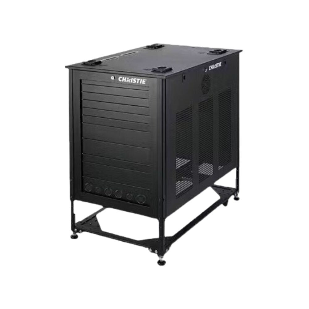 Christie Pedestal Rack Mount For Christie Griffyn and M4K25 DLP Projectors, Black, Up To 30U  1