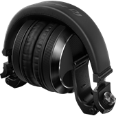 Pioneer DJ HDJ-X7-K Pro DJ 50mm Headphones with Swivel Ear