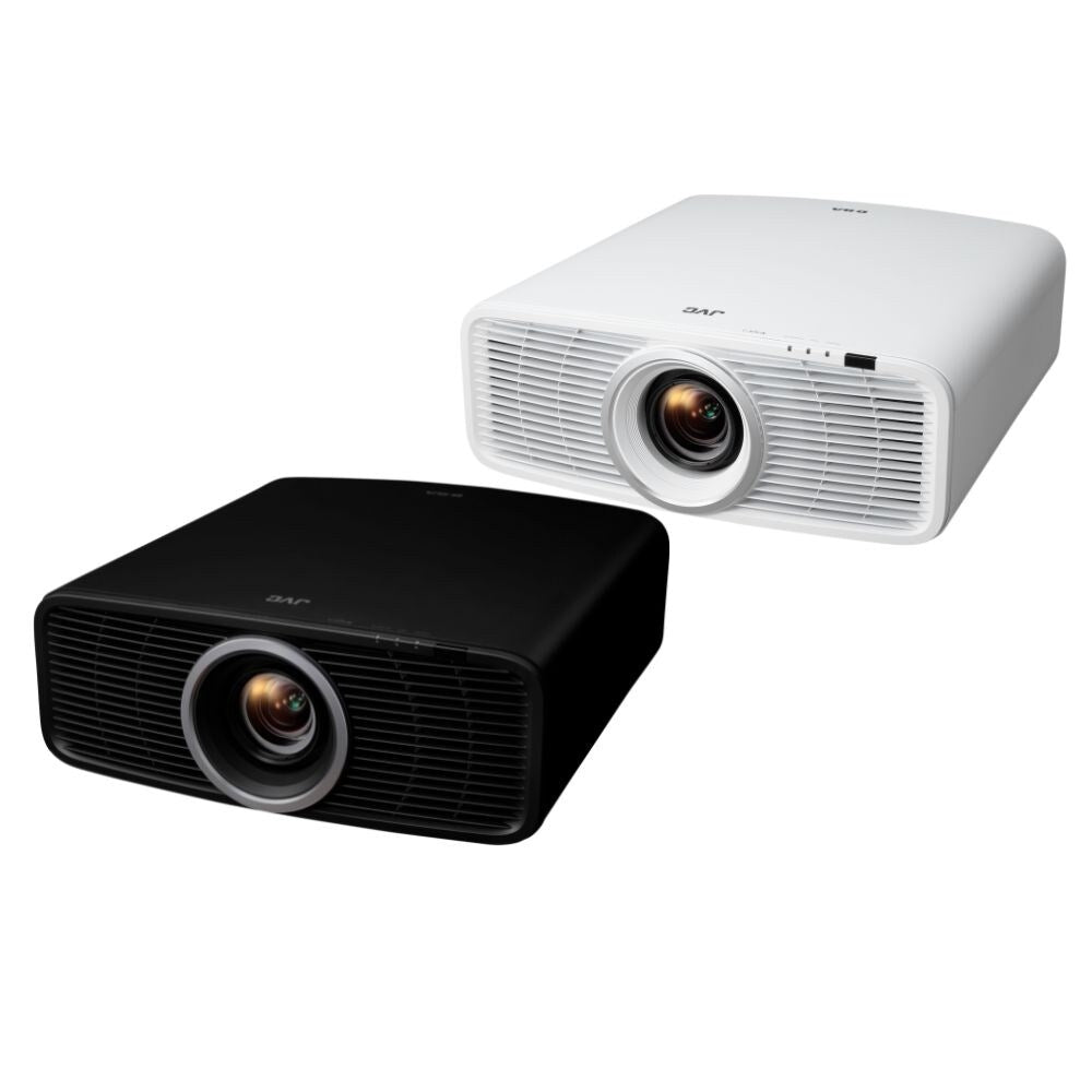 JVC DLA-NZ500 Native 4K D-ILA Blu-Escent Laser Projector, 2000 Lumens, Black or White 
