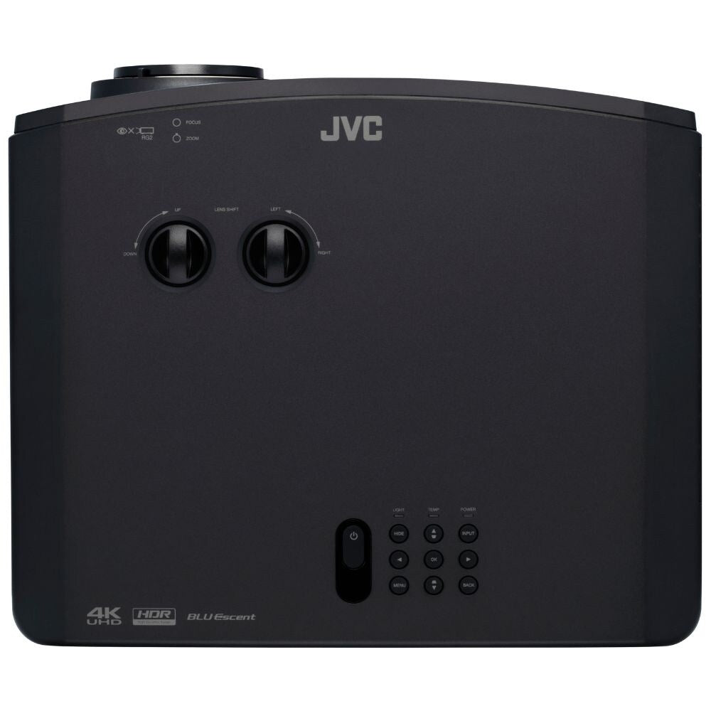JVC LX-NZ30 4K HDR 3300 Lumens Projector, Black and White  3