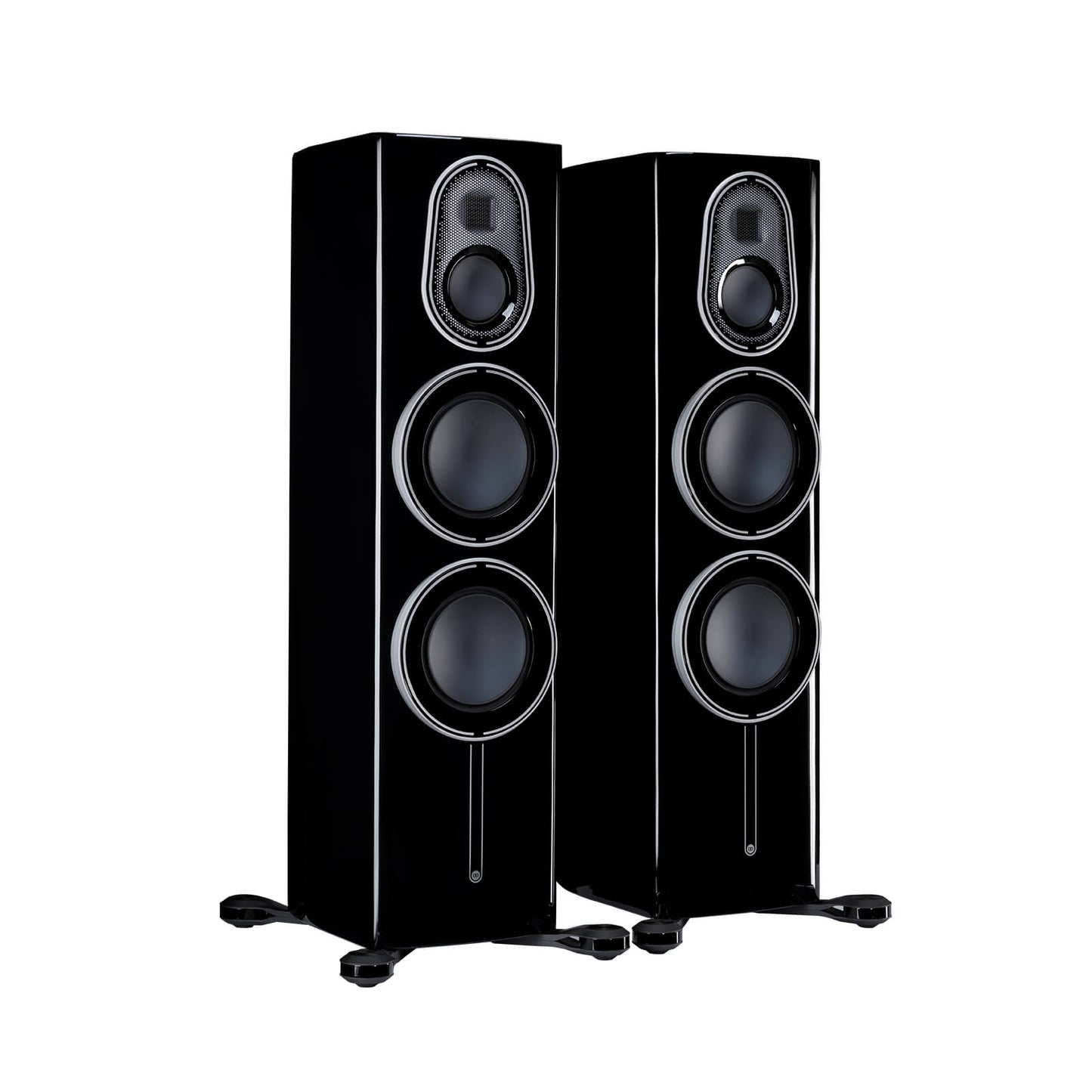 Monitor Audio - Platinum 300 3G Floorstanding Speaker Pair Speaker Monitor Audio Black