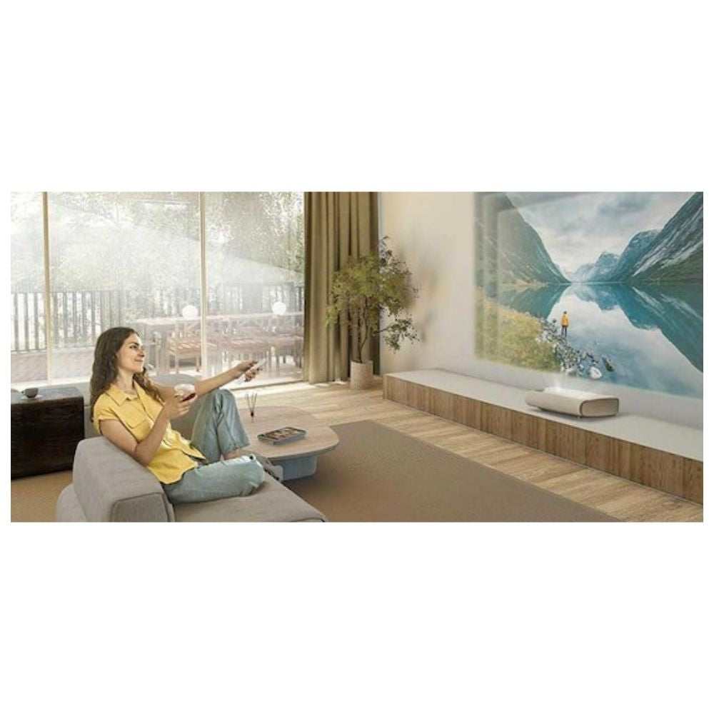 Samsung The Premiere LPU7D 4K UST Laser Projector 2024, White 4