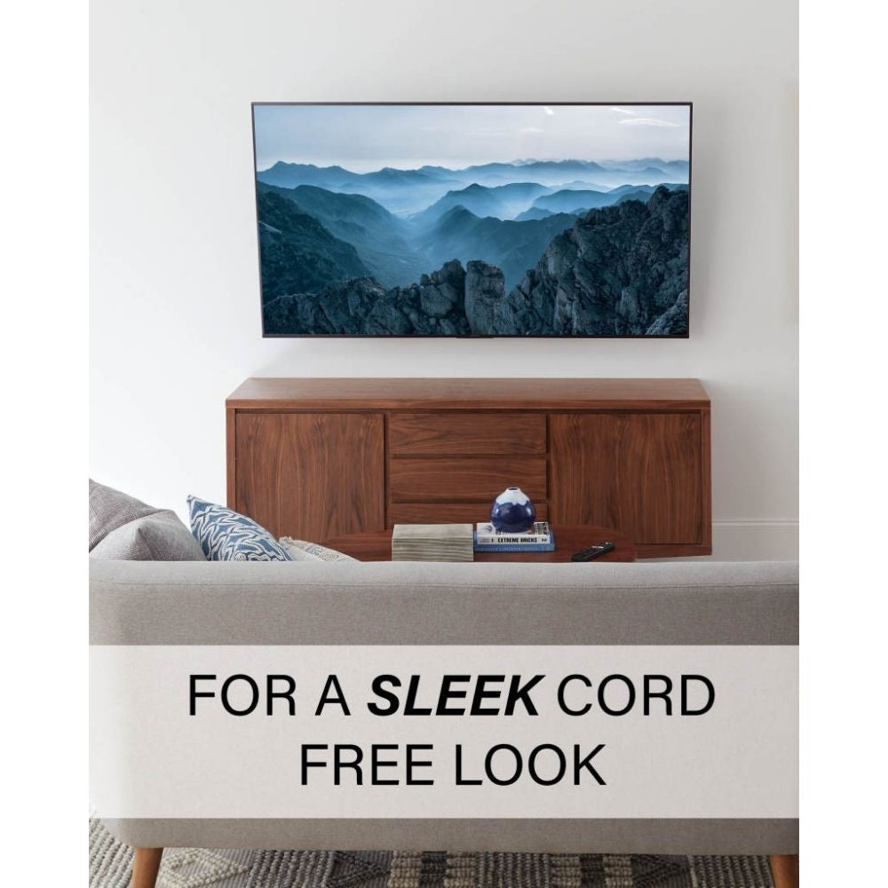 صندوق وسائط تلفزيون سانوس IWB9 مقاس 9 بوصات، أبيض