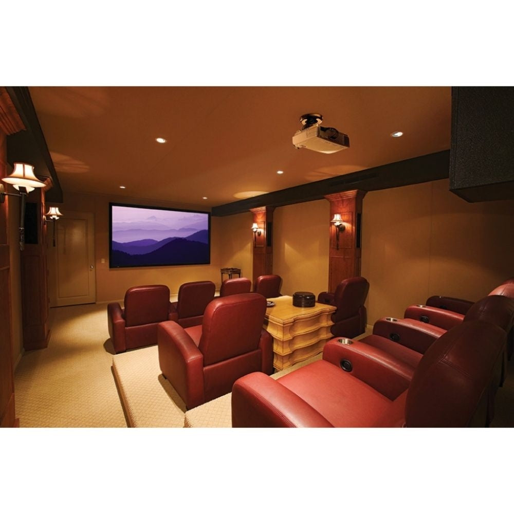 Sanus Tilt and Swivel Projector Ceiling Mount With Quick Release, Black  3