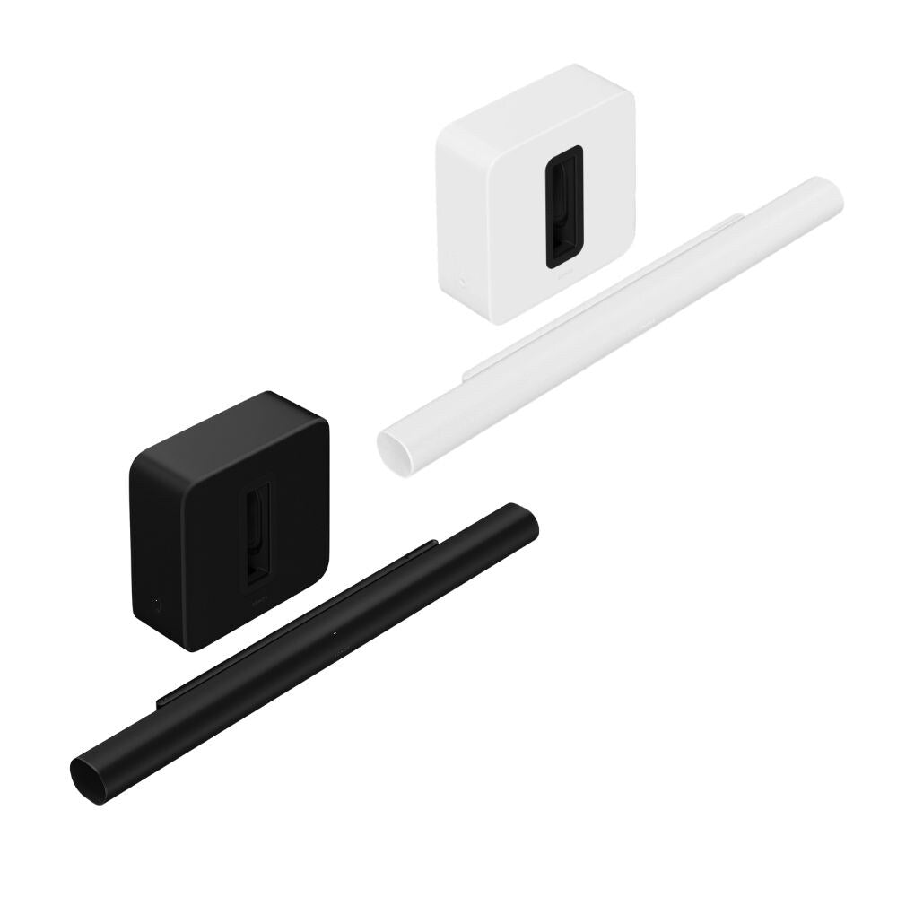Sonos Arc Ultimate Immersive Set with Arc Ultra Soundbar and Sub4, Black or White: SET